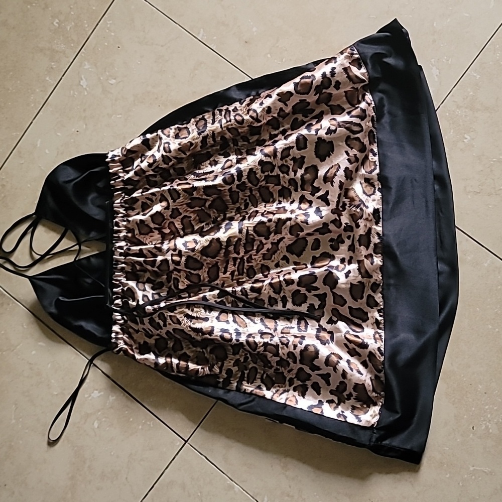 Leopard Mini String Dress - Picture 3 of 3